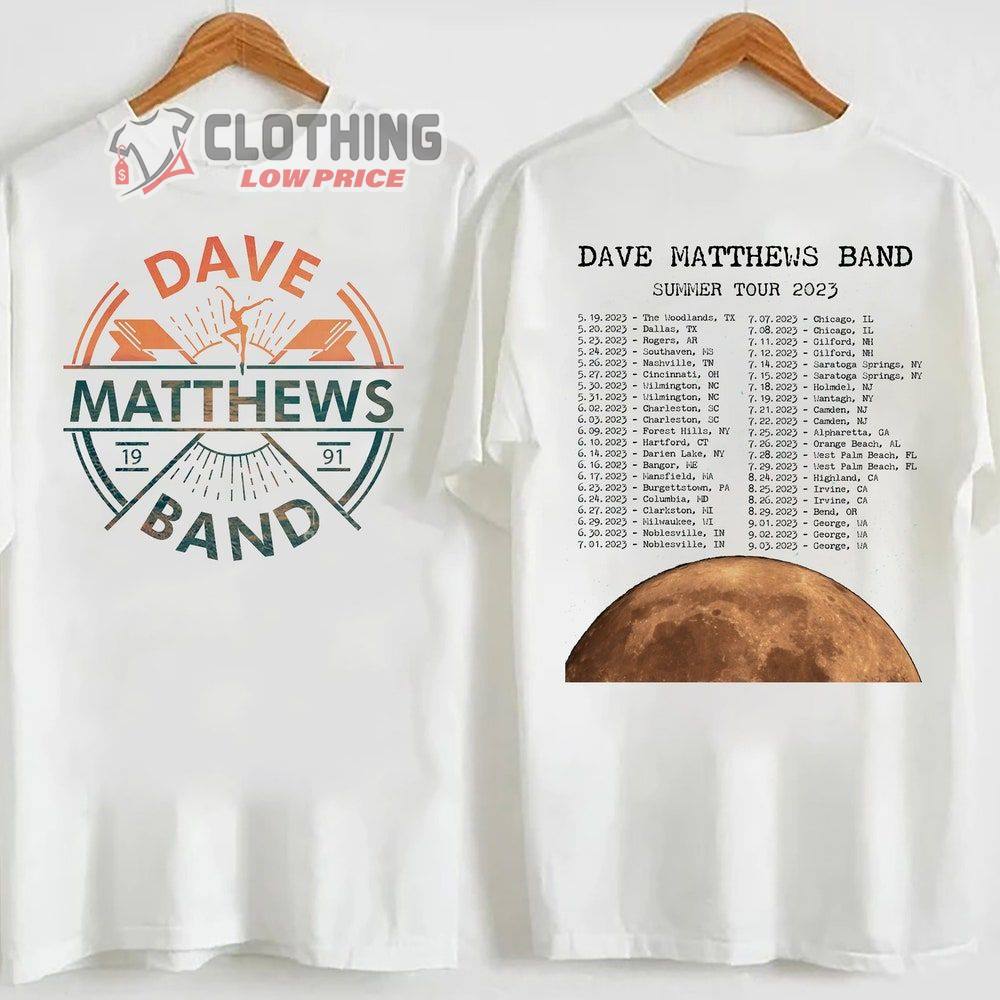 Dave Matthews Band Concert 2023 Merch, Dave Matthews Band Shirt, Summer Tour 2023 Sweatshirt Dave Matthews Band Tour 2023 Tickets T-Shirt