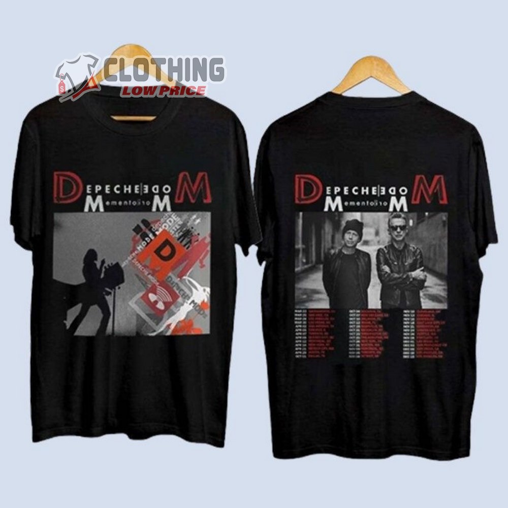 Depeche Mode Memento Mori Tour 2023 Shirt, Depeche Mode Tour 2023 Merch