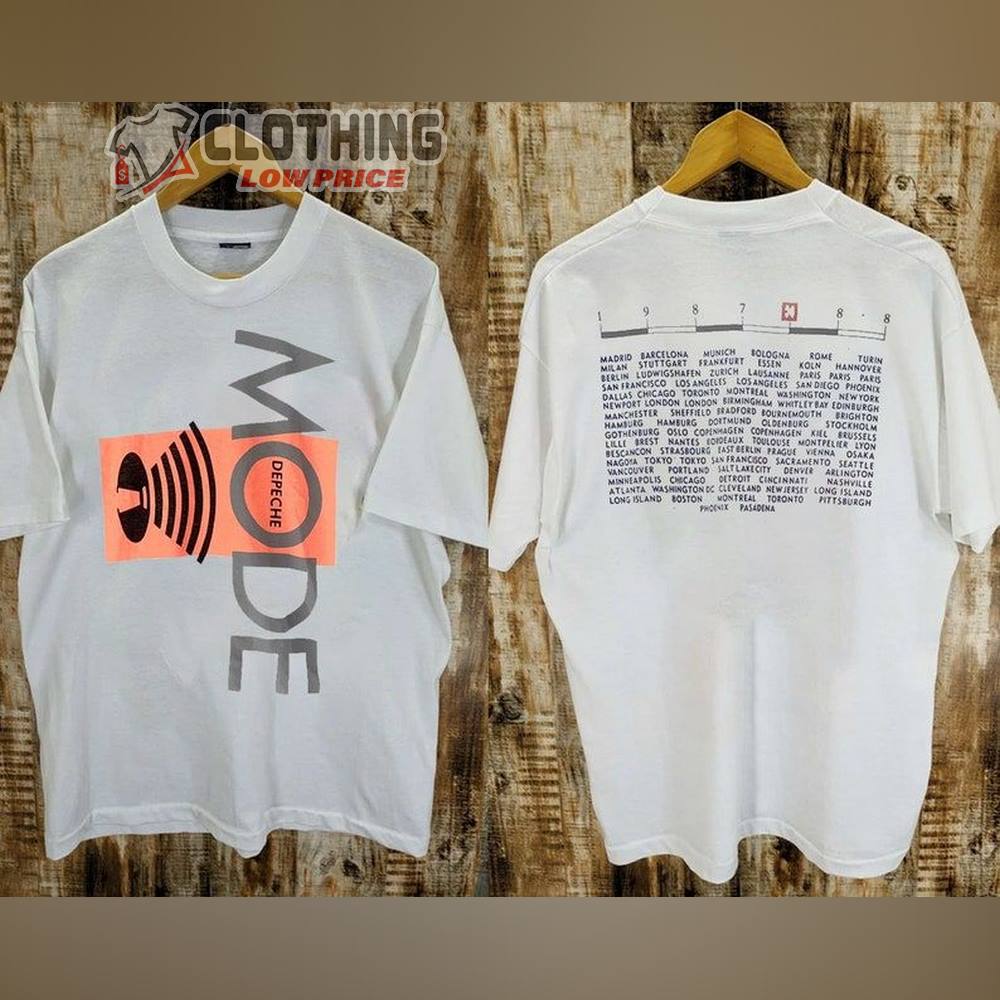 Depeche Mode Memento Mori Tour Setlist Merch, Depeche Mode Presale 2023 Sweatshirt