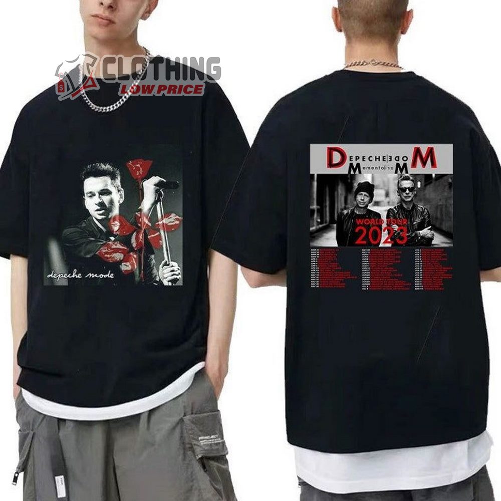 Depeche Mode Memento Mori World Tour 2023 Unisex T-Shirt, Depeche Mode Tour 2023 Sweatshirt, Depeche Mode World Tour Shirt, Depeche Mode Shirt