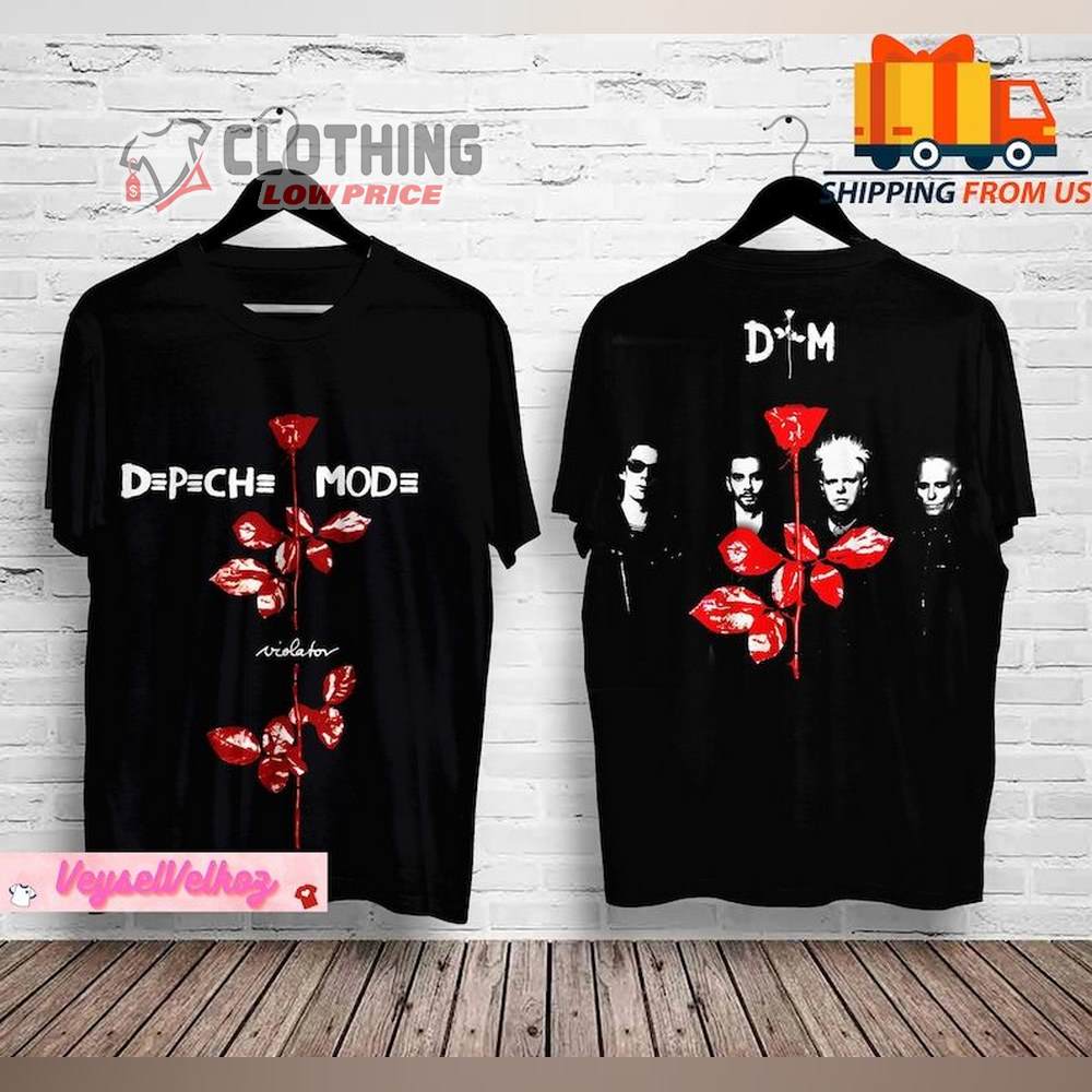 Depeche Mode Merch, Depeche Mode Memento Mori Tour 2024 Shirt, Depeche Mode Tour Tee, Depeche Mode Fan Gift