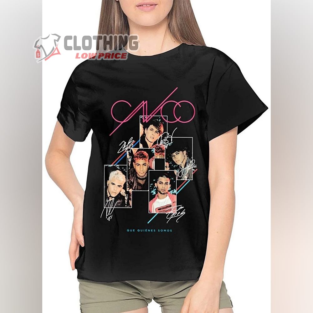 Derekschristian CNCO Shirt, CNCO Meet And Greet Shirt, CNCO Reggaeton Lento Lyrics Shirt, CNCO  Tour 2023 Shirt