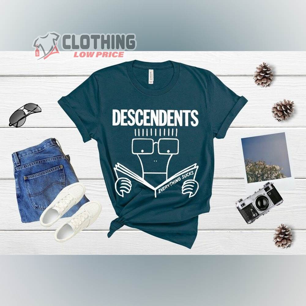 Descendents Everything Sucks Shirt, Descendents Tour Merch, Descendents Trending Tee, Descendents Fan Gift