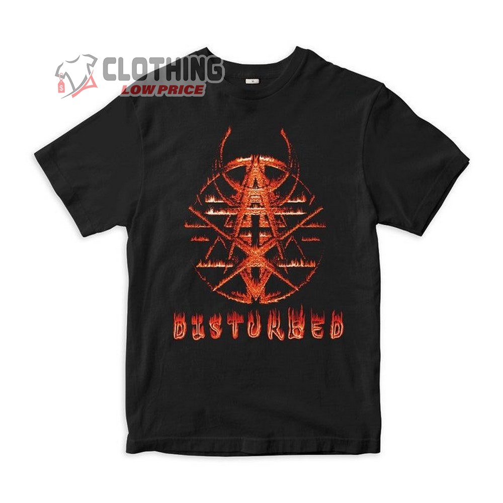 Disturbed Logo T-Shirt For Men And Women, Disturbed Tour 2023 Shirt, Disturbed The Sound Of Silence Merch