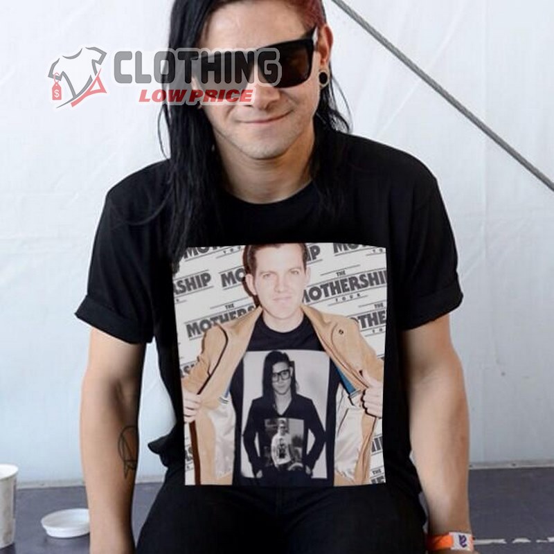 Dj Skrillex DILLON FRANCIS Songs T-Shirt, Cinema Lyrics Skrillex New Album 2023 Merch