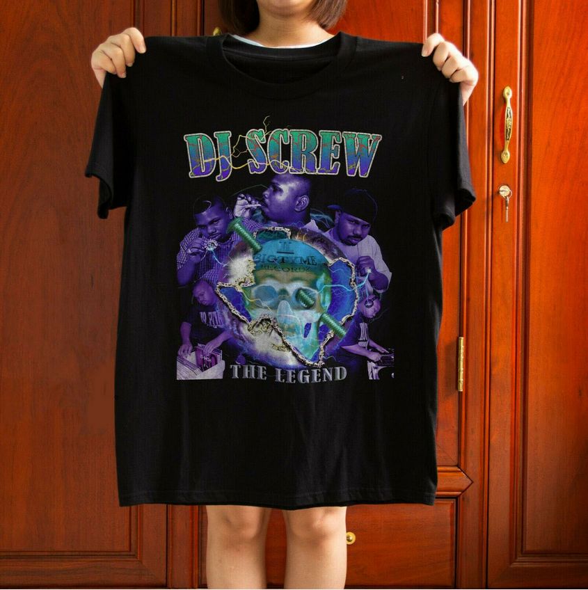 Dj-Screw Bigtyme Recordz All Screwed Up T-Shirt