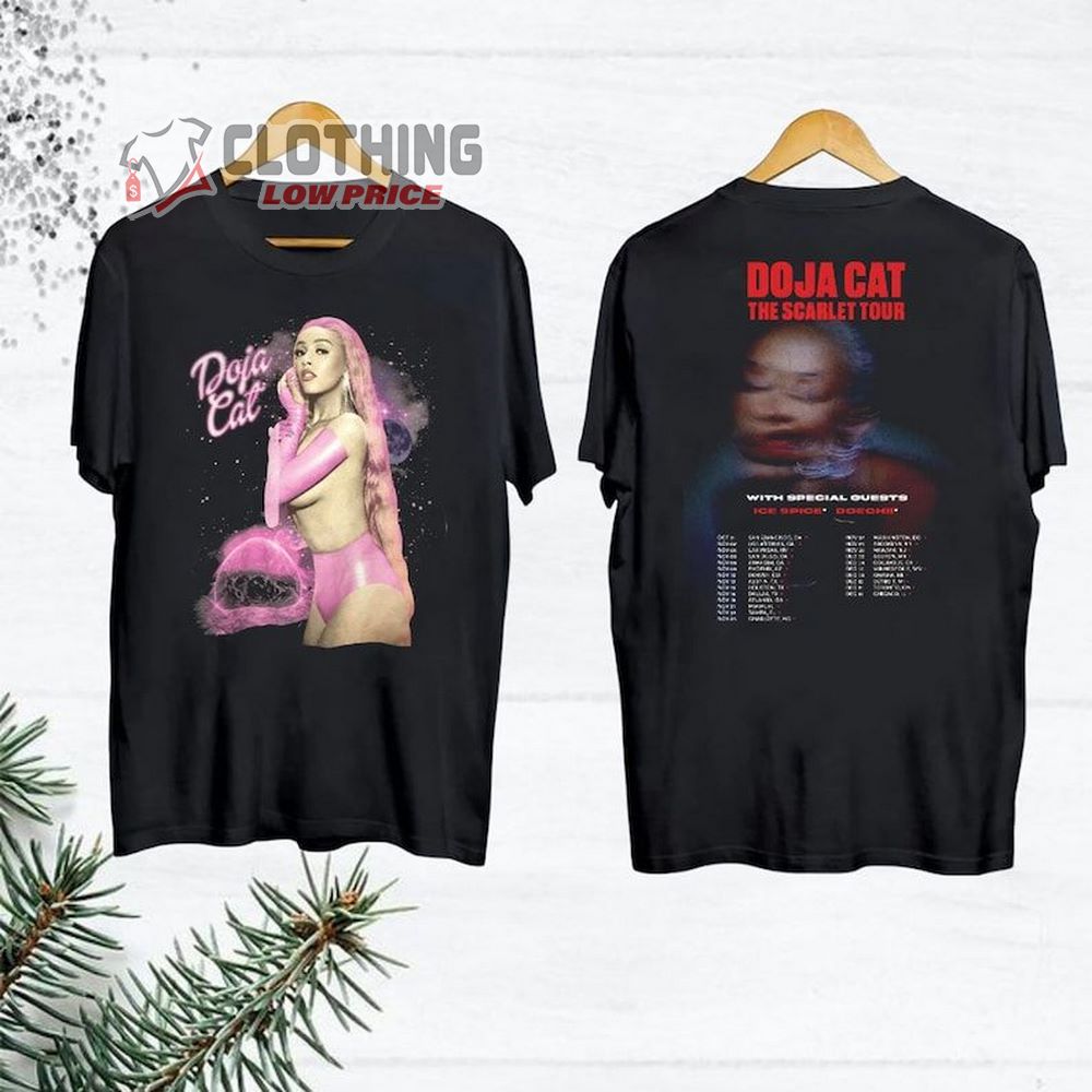 Doja Cat Merch, 2023 Doja Cat The Scarlet Tour Shirt, Doja Cat Concert 2023 T-Shirt