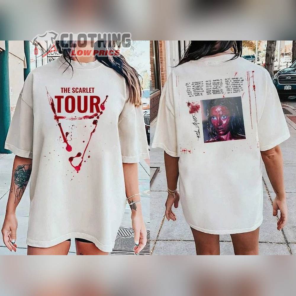 Doja Cat Scarlet 2023 Tour Unisex Sweatshirt, Doja Cat The Scarlet Tour 2023 Shirt, Doja Cat Tee, Doja Cat 2024 Concert Merch