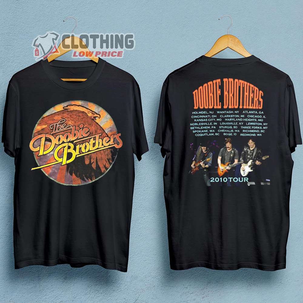 Doobie Brothers Tour 2023 Shirt, Doobie Brothers Tour Canada Shirt, The Doobie Brothers 50th Anniversary Tour Setlist Shirt