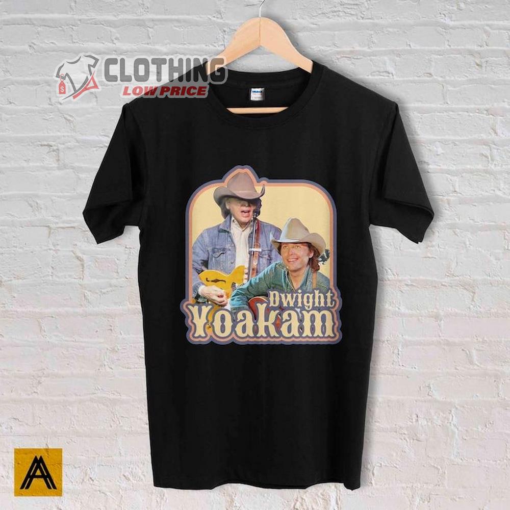 Dwight Yoakam New Concert Shirt, Music Live Concert Dwight Yoakam Vintage Guitarist T-Shirt, Dwight Yoakam Country Music Unisex Shirt