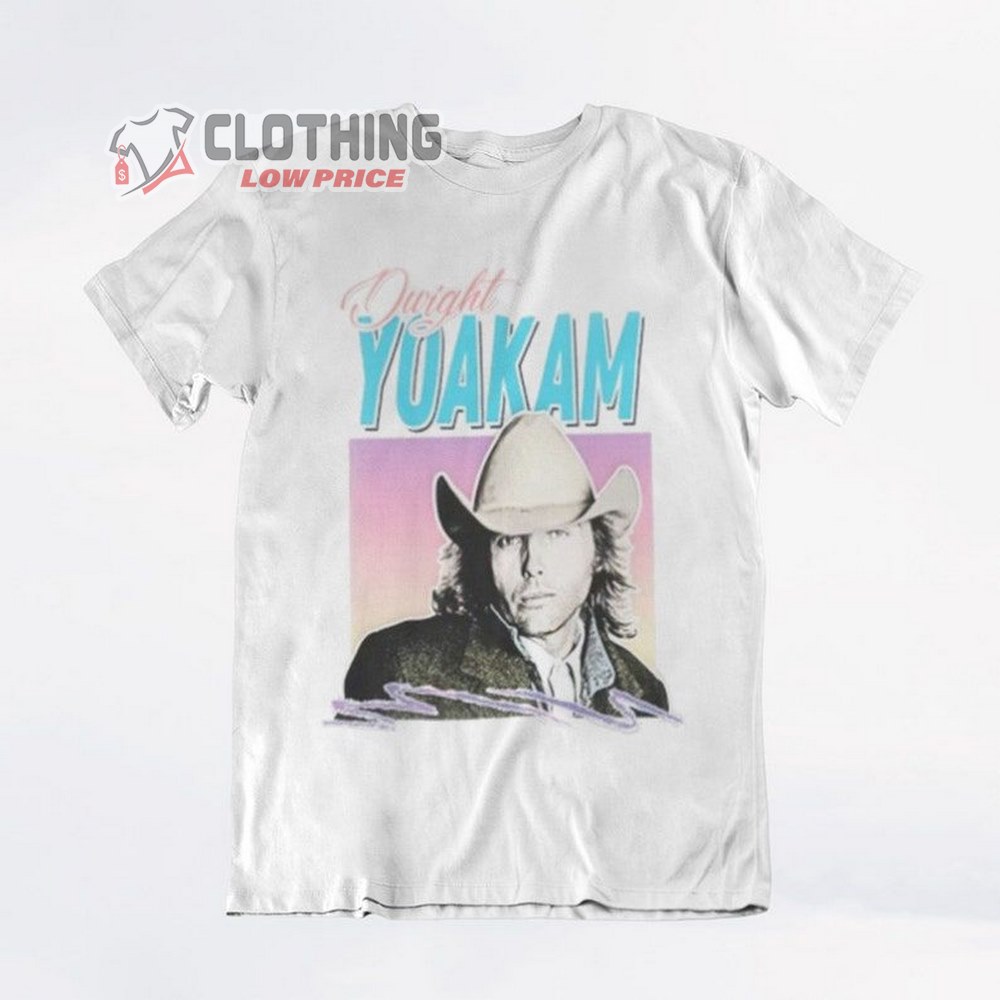 Dwight Yoakam Signature T-Shirt, Dwight Yoakam Country Music T-Shirt