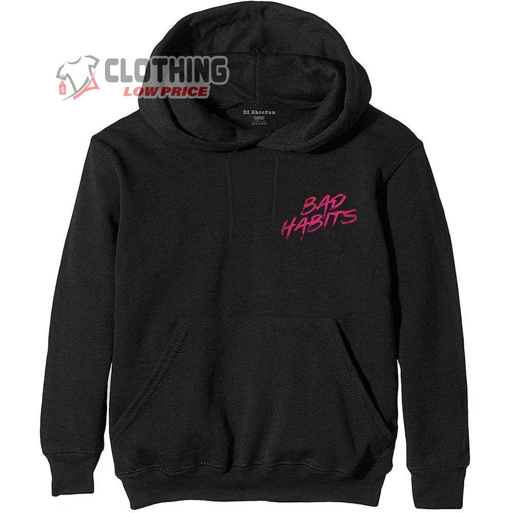 Ed Sheeran Bad Habits Merch, Ed Sheeran Song Shirt, Ed Sheeran World Tour Hoodie