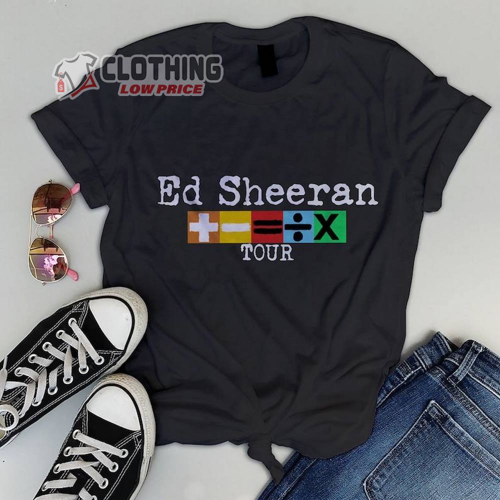 Ed Sheeran Lover Shirt, 2023 Ed Sheeran Mathematics America Tour Merch