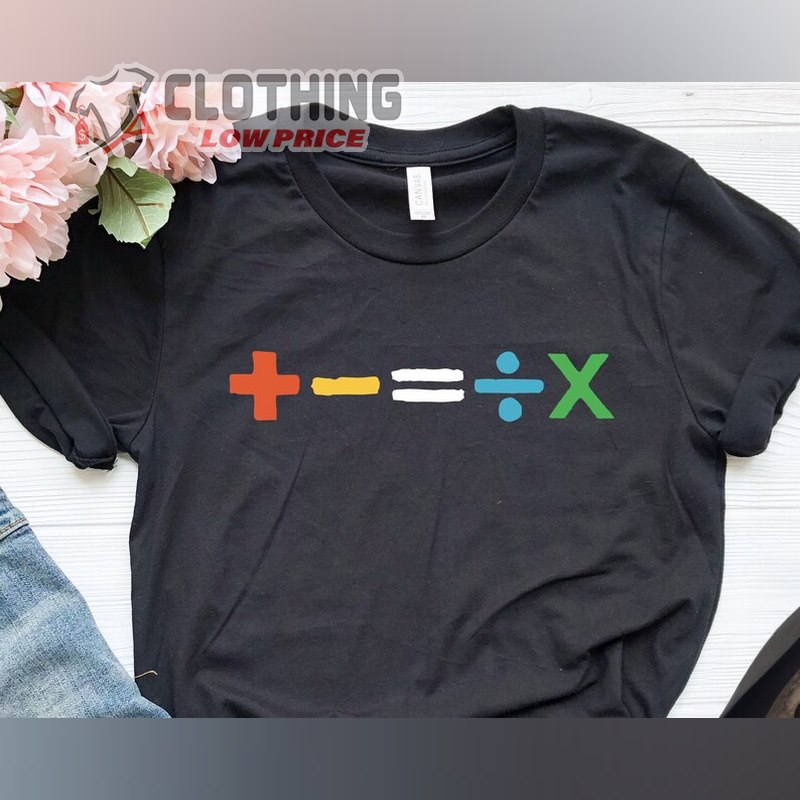 Ed Sheeran Mathematics Tour Merch 2023, Mathematics World Tour Tee, Ed Sheeran Shirt Ideas