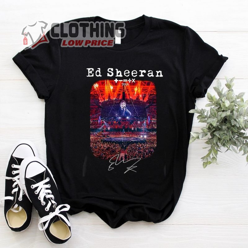 Ed Sheeran Mathematics Tour Stage T-Shirt, Ed Sheeran Multiply Merch, Ed Sheeran Tour Merchandise 2023