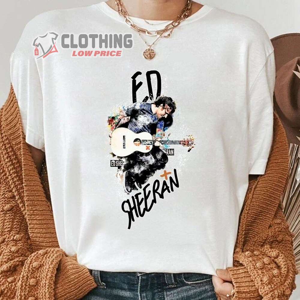 Ed Sheeran Style Shirt, Ed Sheeran Concert Shirt, 2023 Ed Sheeran Mathematics America Tour Merch