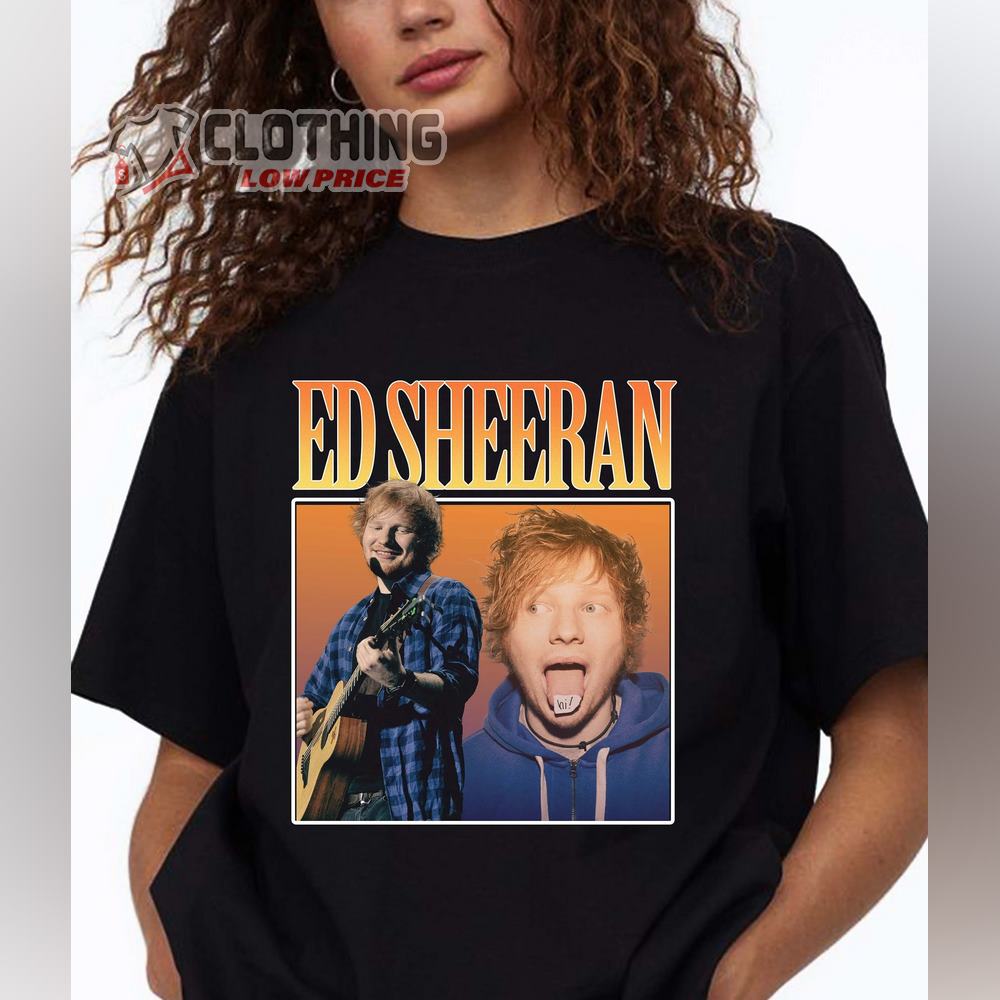 Ed Sheeran World Tour 2022 Merch, Ed Sheeran Song T-Shirt