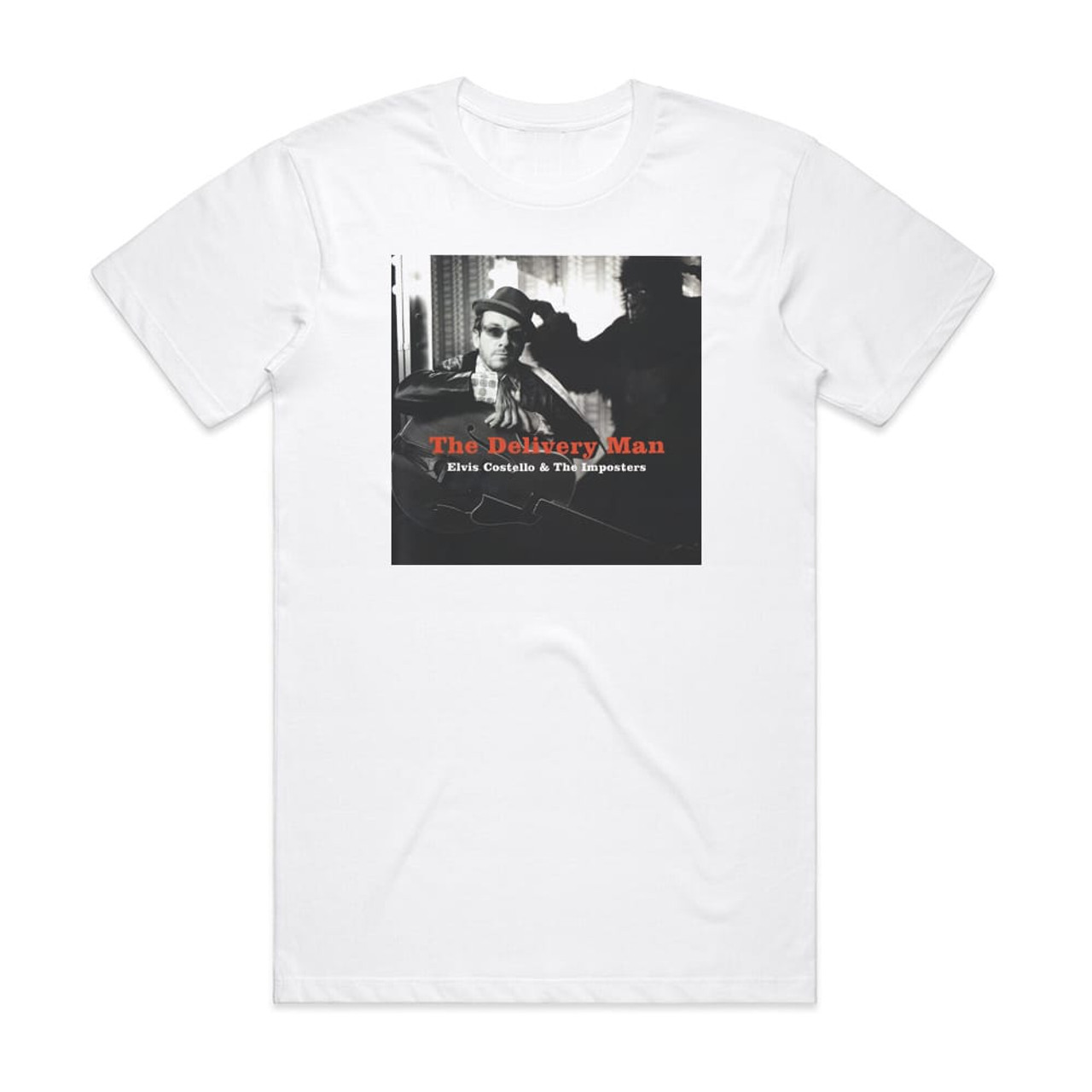 Elvis Costello And The Imposters The Delivery Man Album Cover T- Shirt, Elvis Costello Setlist Merch