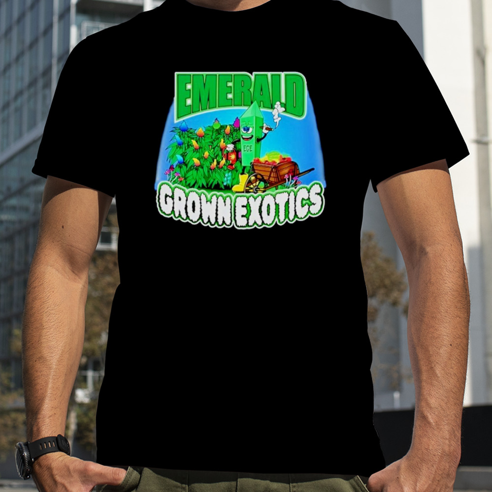 Emerald Grown Exotics weed shirt