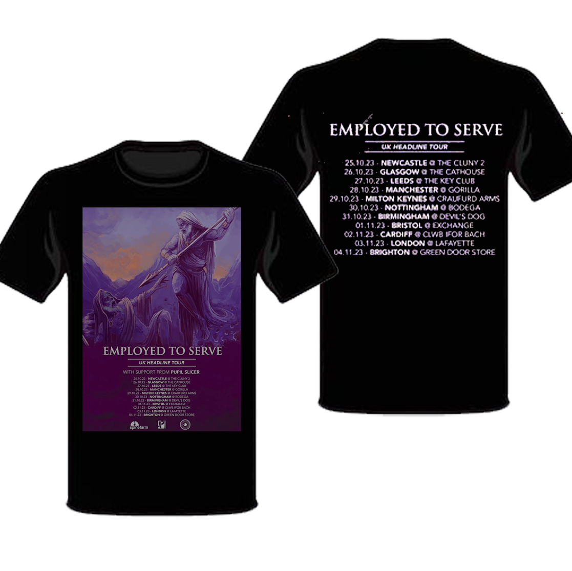 Employed To Serve Tour 2023 Merch, Employed To Serve Tickets Employed To Serve Tour Dates And Concerts 2023 T-Shirt