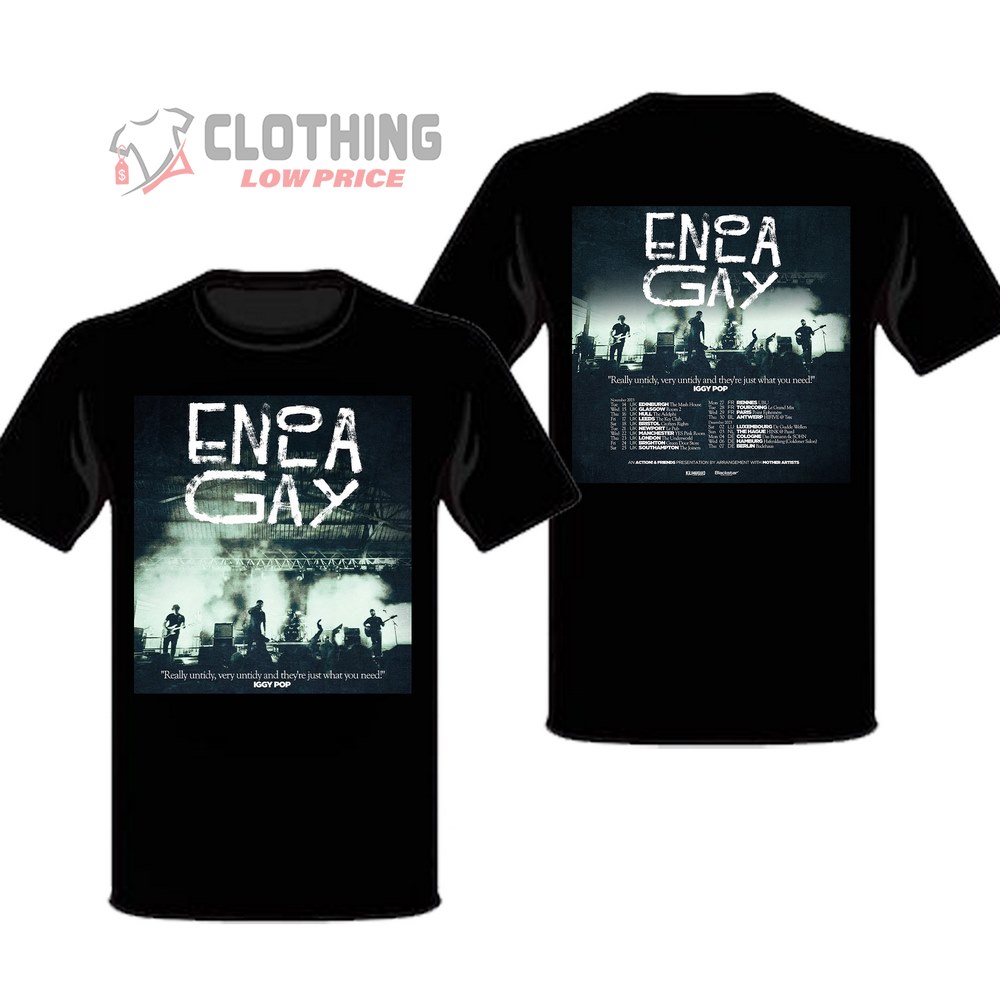 Enola Gay Tour 2023 Iggy Pop November Tour Dates And Setlist T-Shirt