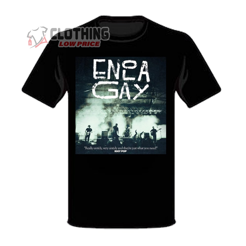 Enola Gay UK Tour 2023 Iggy Pop T-Shirt