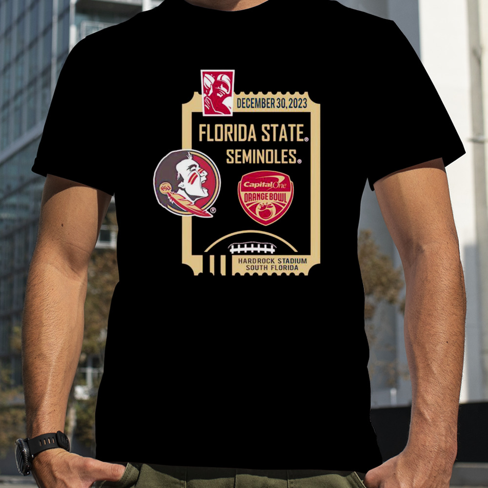 Florida State Seminoles December 30 2023 hard rock stadium shirt