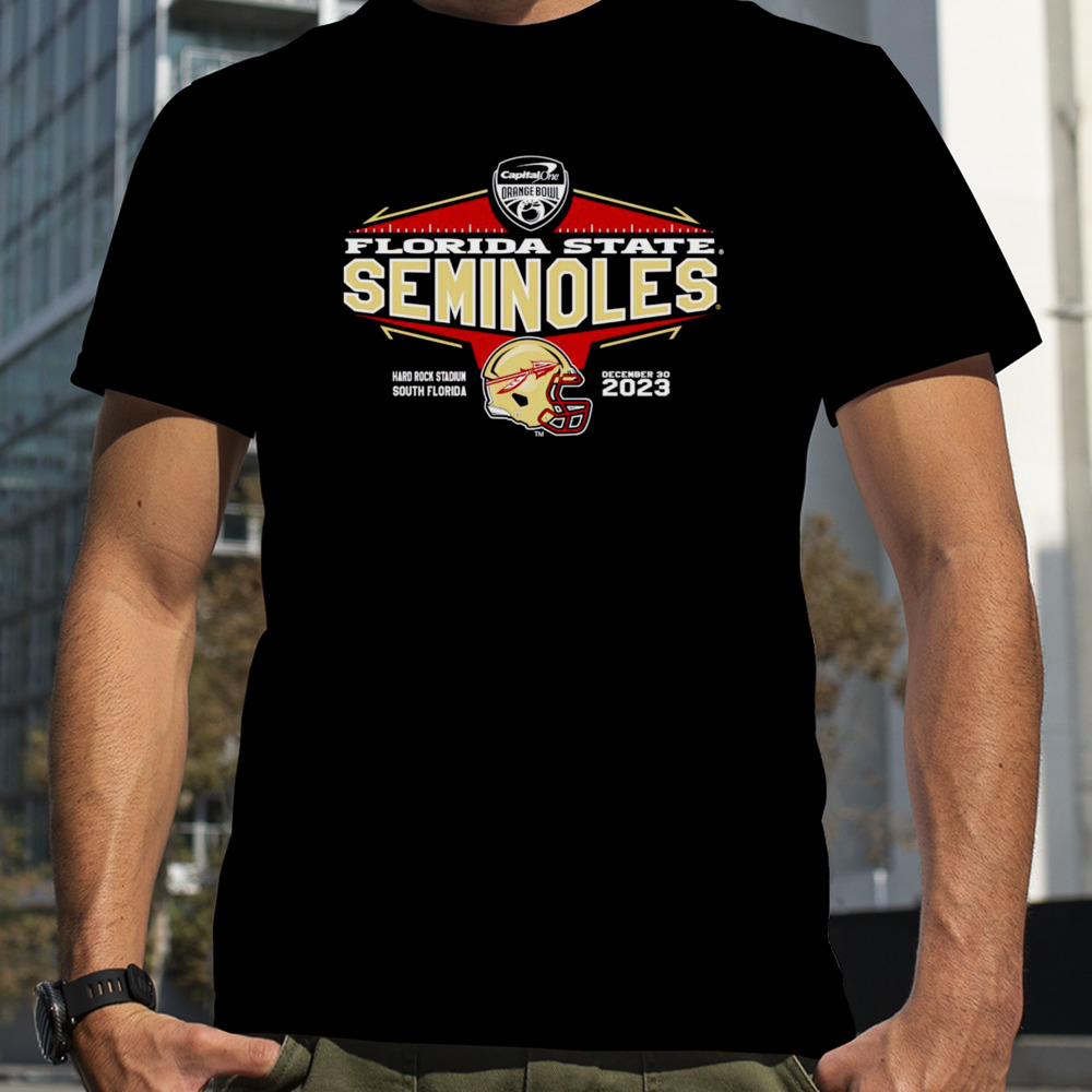 Florida State Seminoles orange bowl hard rock stadium shirt