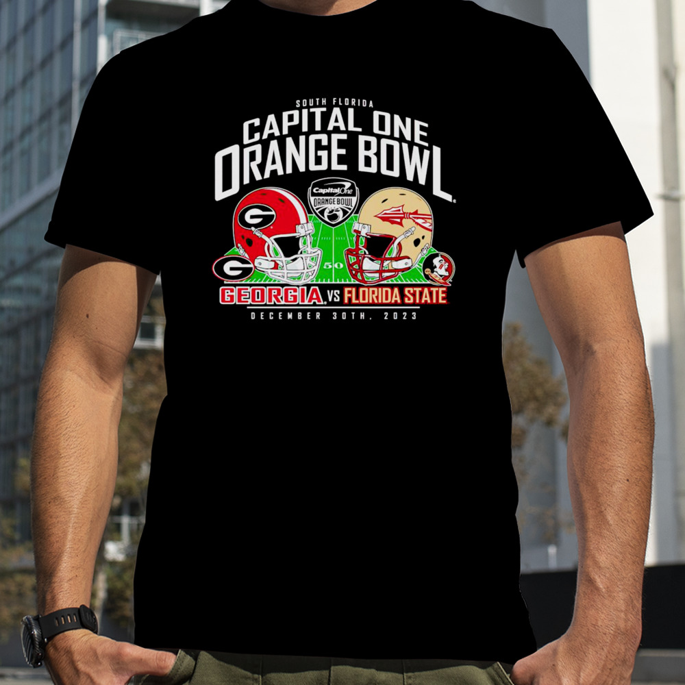 Florida State Seminoles vs. Georgia Bulldogs 2023 Orange Bowl Matchup shirt