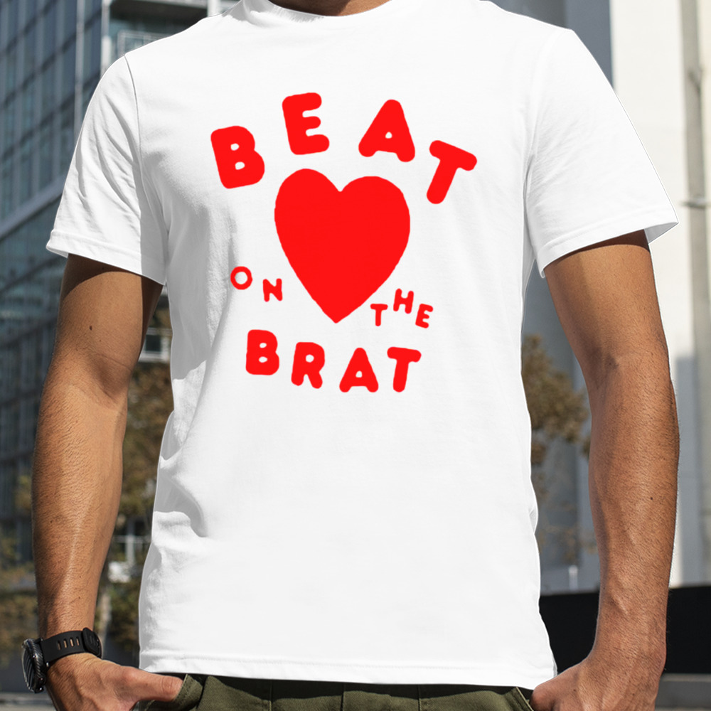 Heart beat on the brat shirt