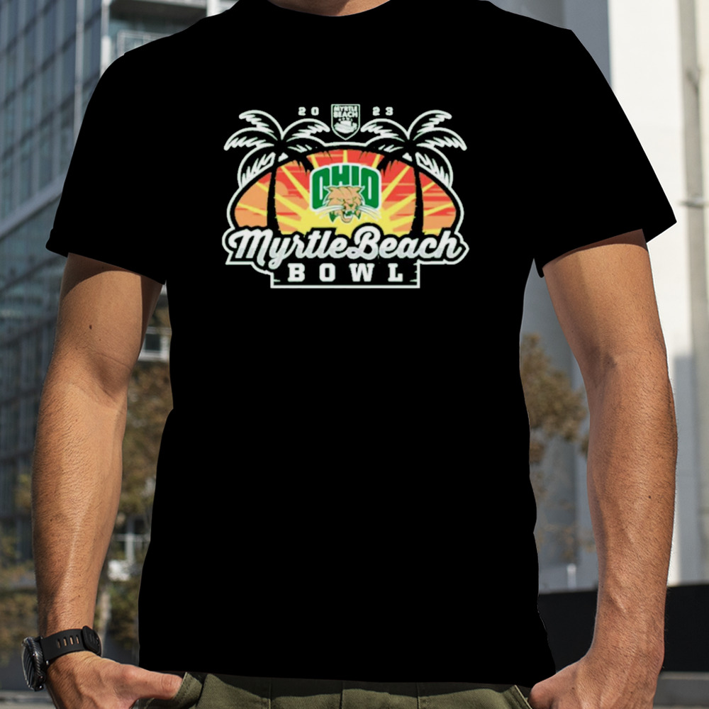 Ohio Bobcats 2023 Myrtle Beach Bowl shirt