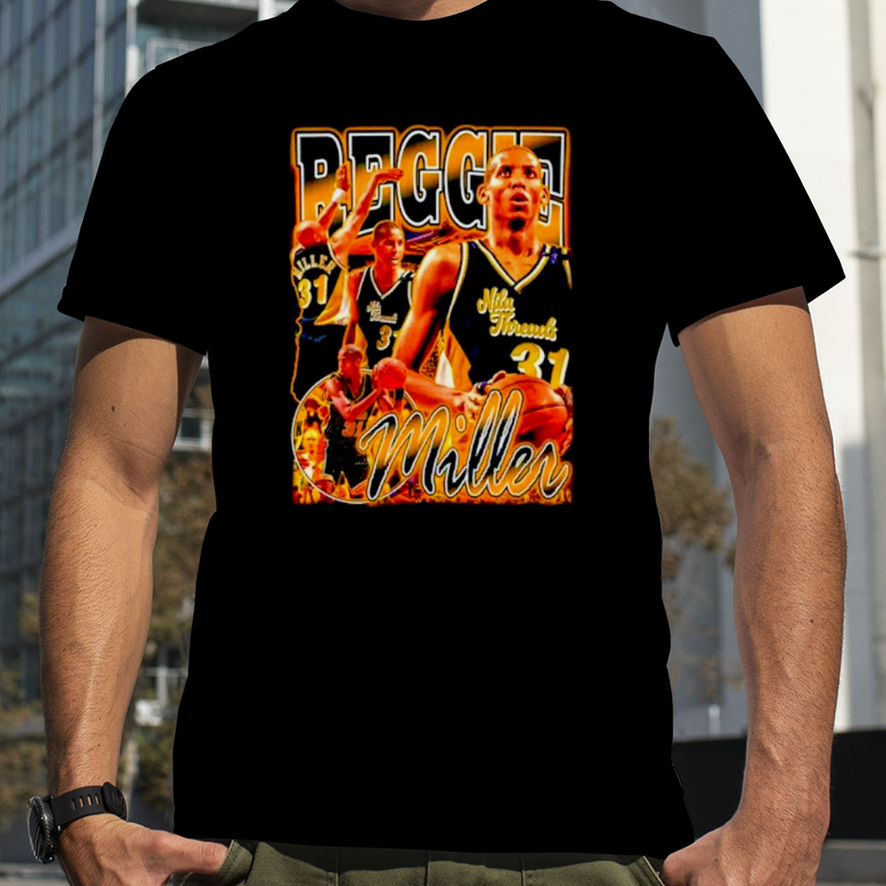 Reggie Miller Indiana Pacers legend shirt