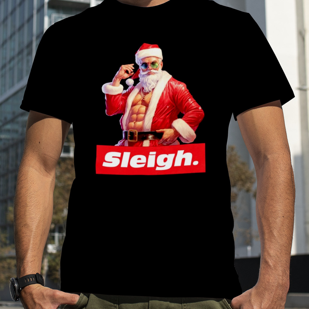 Santa sleigh Christmas shirt