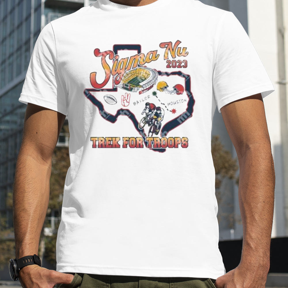 Sigma Nu 2023 Philanthropy Trek For Troops T-Shirt