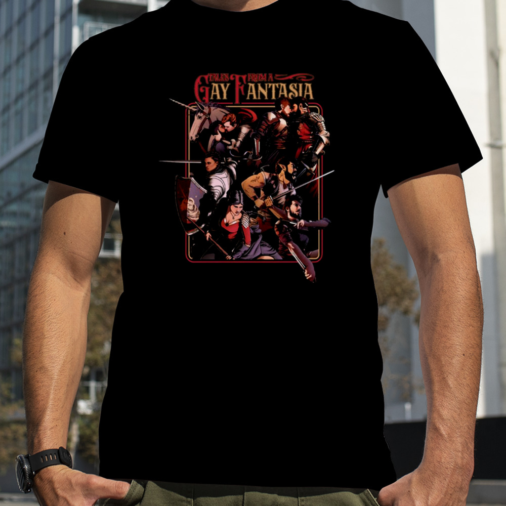 Tales From A Gay Fantasia Collage 2 shirt