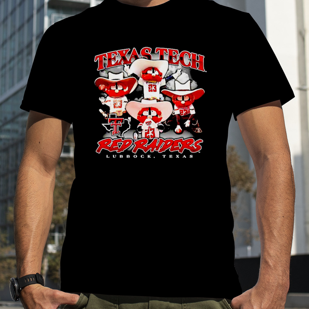 Texas Tech Raider Red Poses 2023 shirt