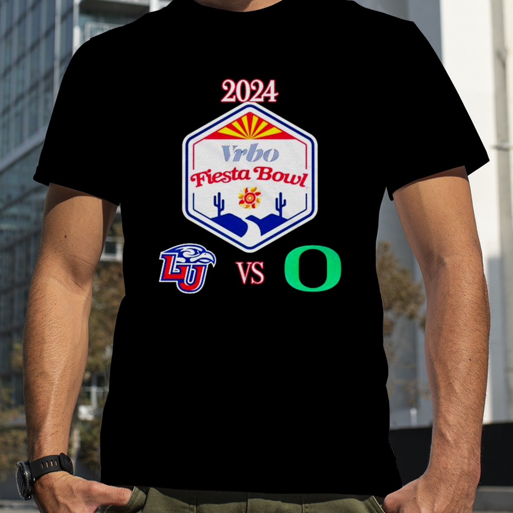 Vrbo Fiesta Bowl 2024 Liberty vs Oregon State Farm Stadium Glendale AZ CFB Bowl Game T-Shirt