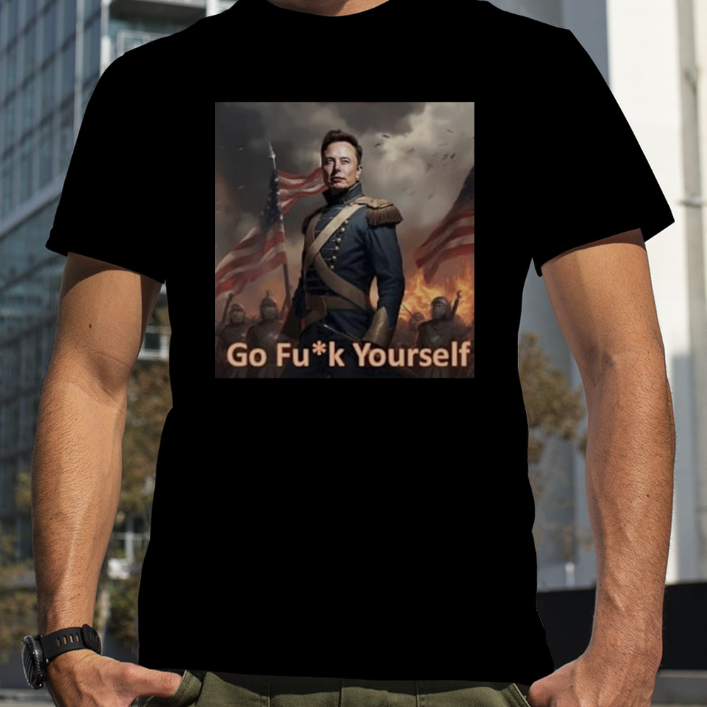 Warrior Elon Musk go fuck yourself shirt