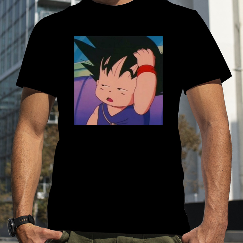 Young Sleepy Goku Dragon Ball shirt