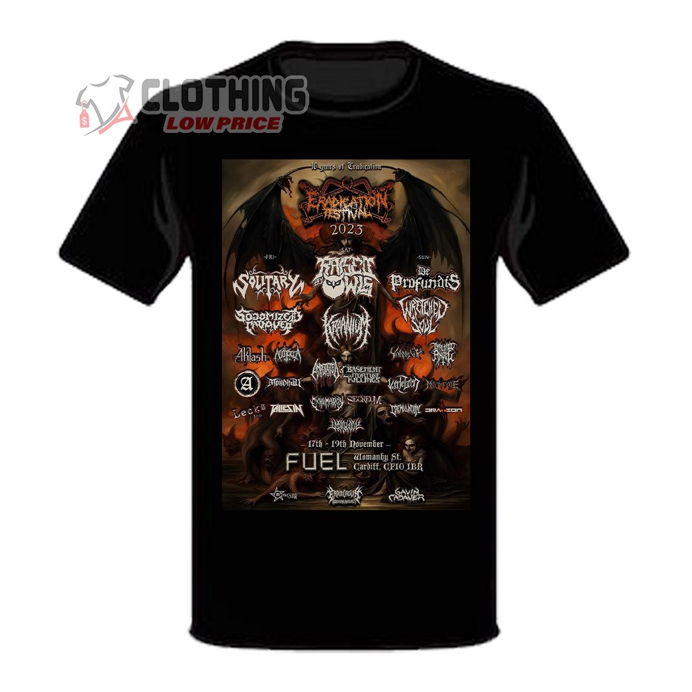 Eradication Festival 10 Years Of Eradication T-Shirt