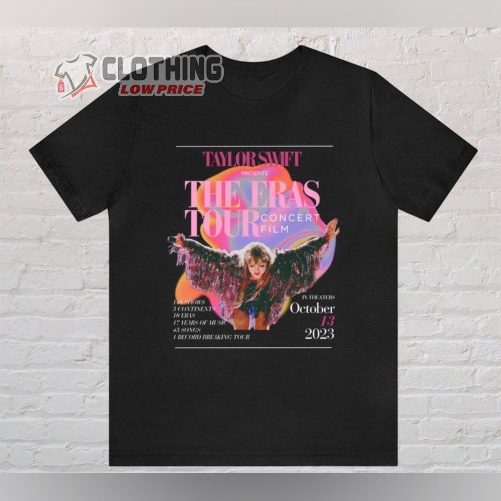 Eras Tour Movie T-Shirt, Taylor Eras Tour Tee, Taylor Swift Merch 2023, Taylor Eras Tour Movie Merch, Gift For Fan