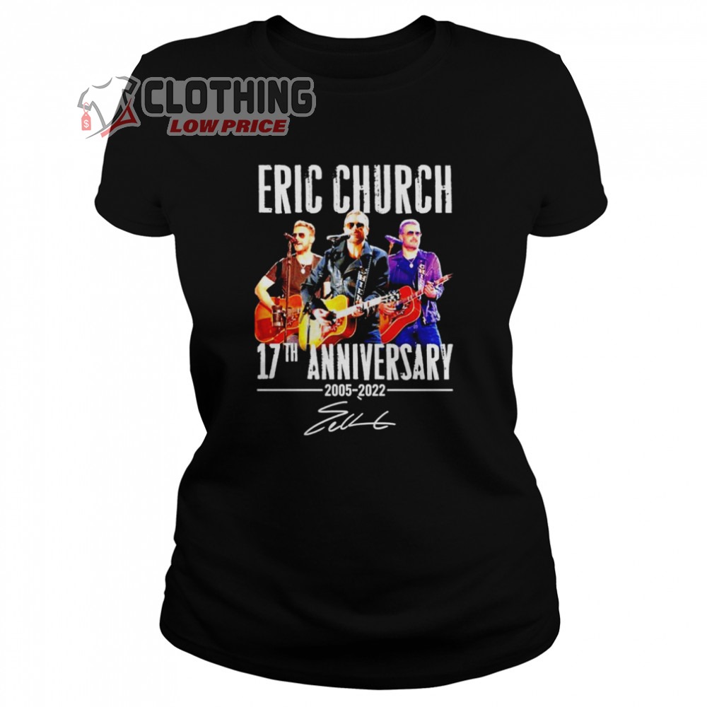 Eric Church Iowa State Fair 2023 Shirt, Eric Church 17th Anniversary 2005-2022 Signatures Shirt, Eric Church Revival Tour 2023 Sweatshirt