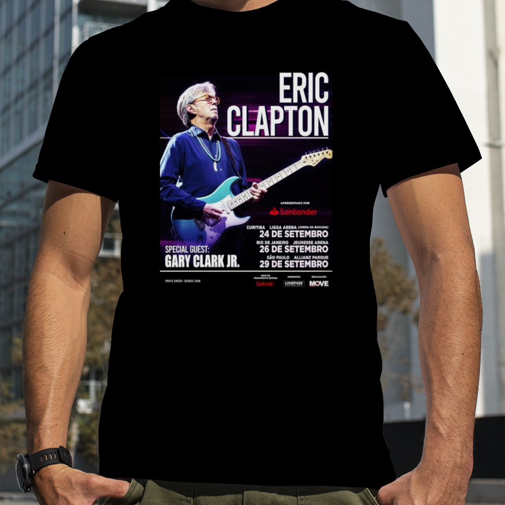 Eric Clapton Way To Brazil In 2024 shirt