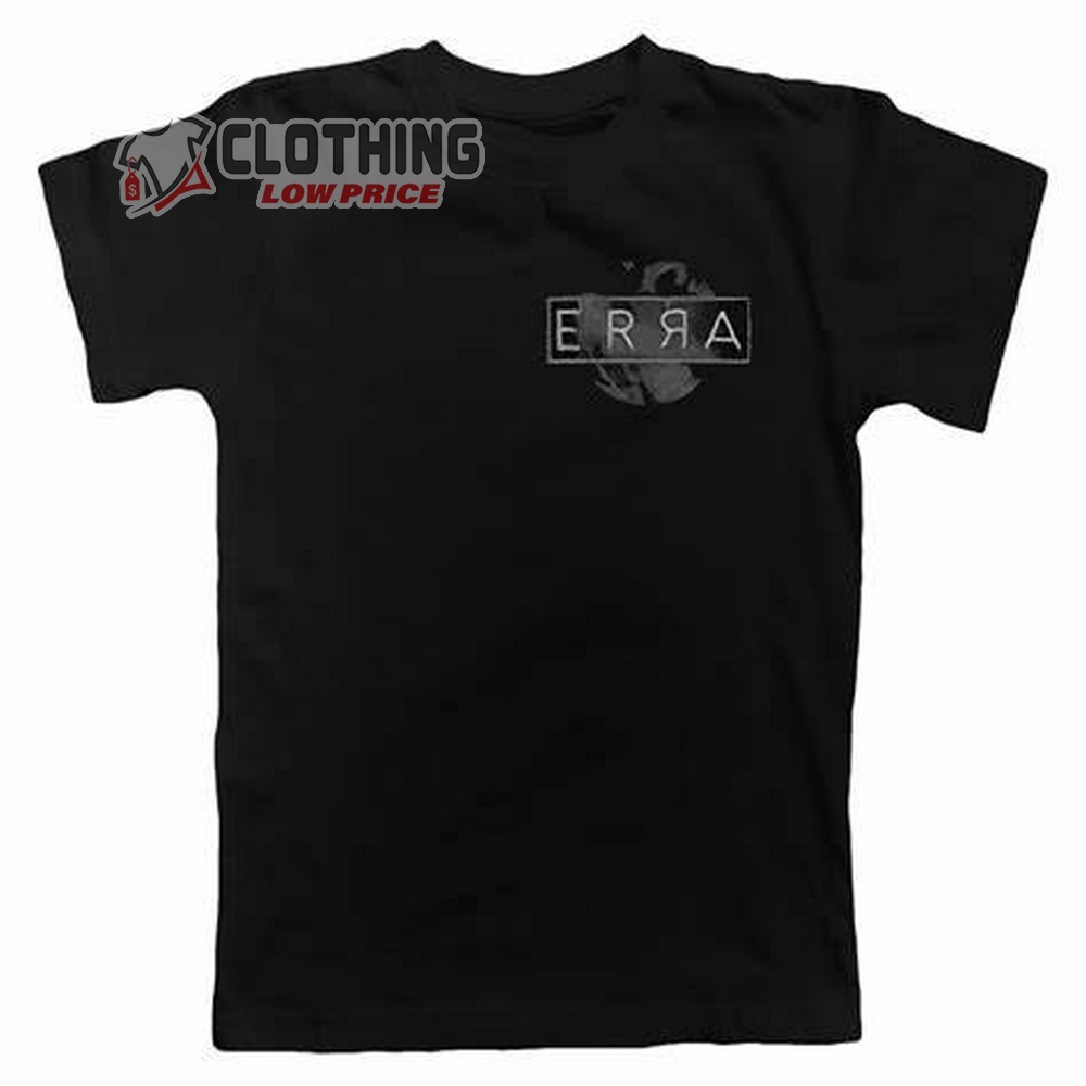 Erra Nigh To Silence Lyrics Merch, Erra Band Albums Black Unisex Shirt