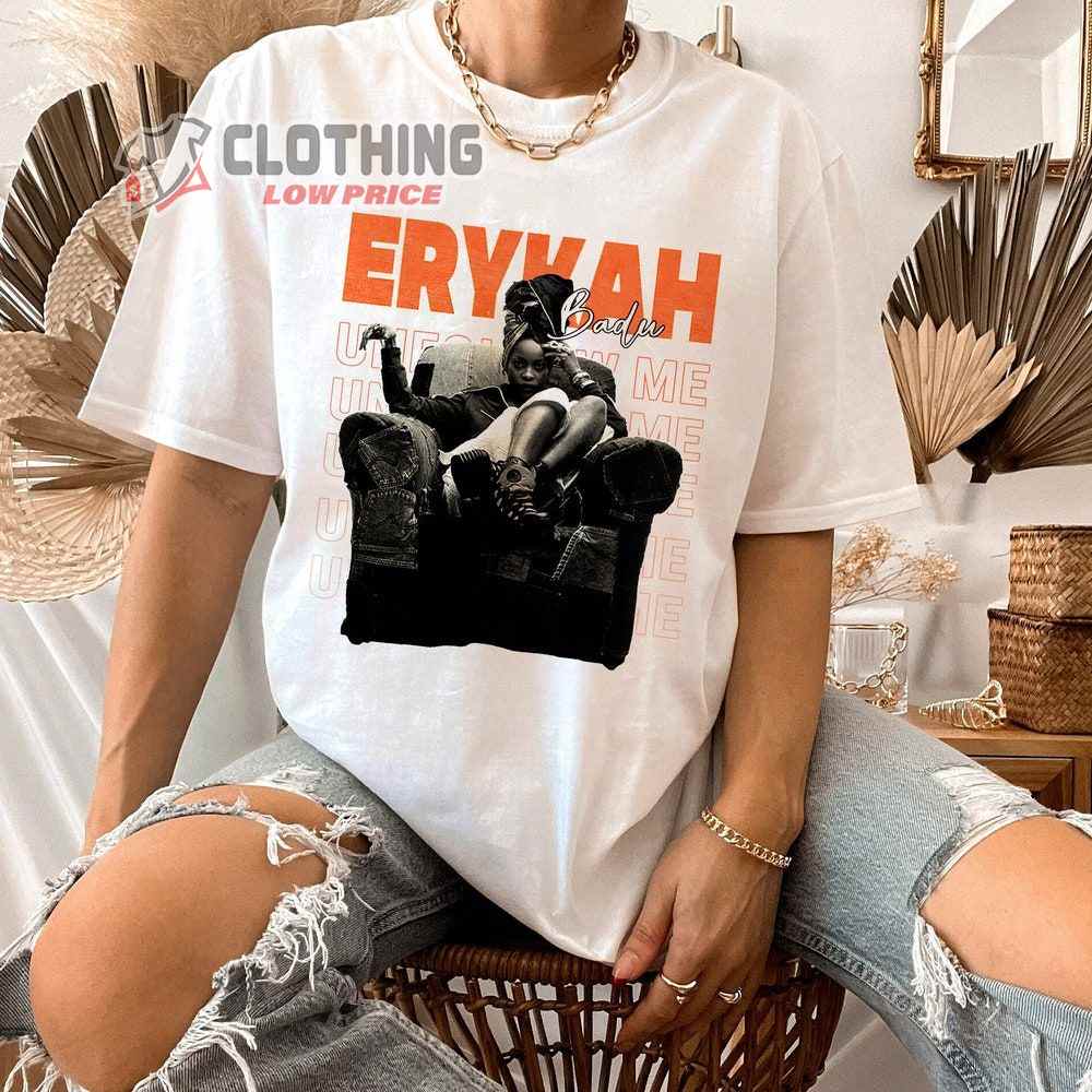 Erykah Badu Unfolow Me Merch, Erykah Badu Graphic Tour 2023 Shirt, Erykah Fans T-Shirt