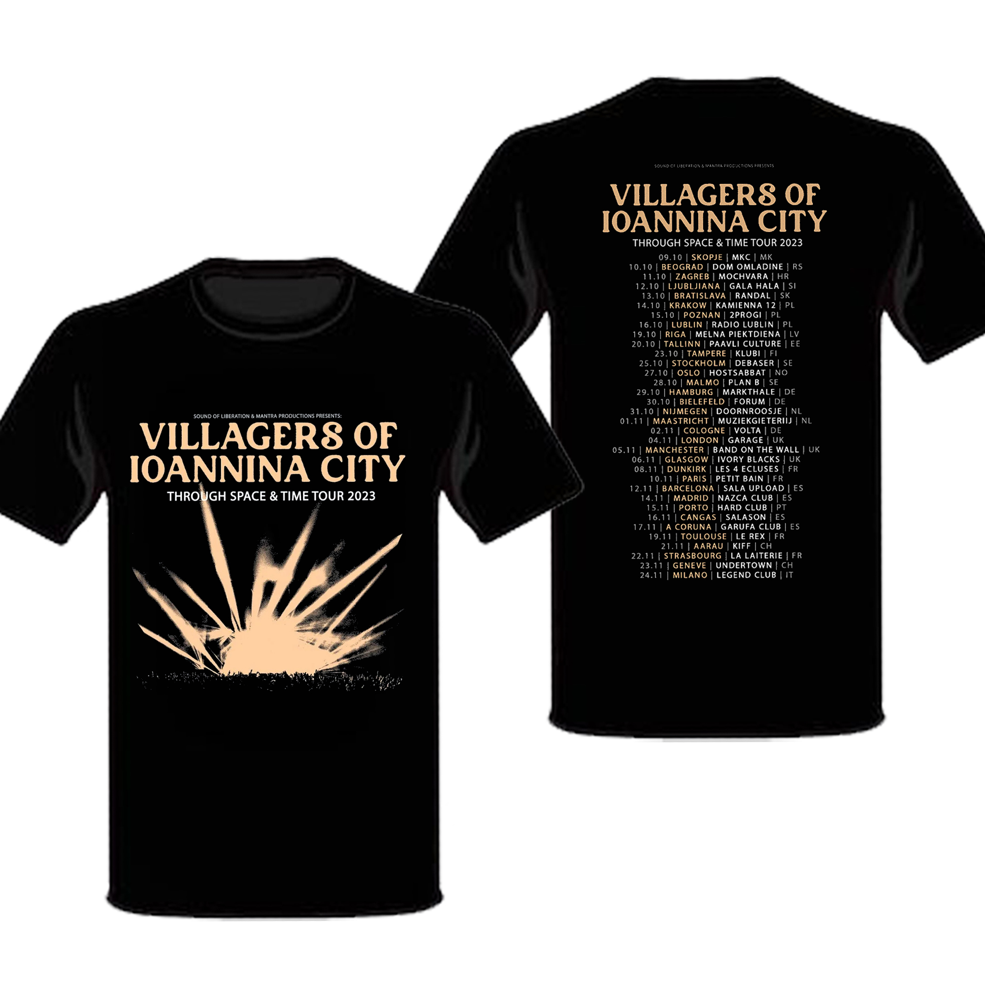 Event Villagers Of Ioannina City Tour 2023 Merch, Villagers Of Ioannina City 2023 Tour Dates And Tickets T-Shirt