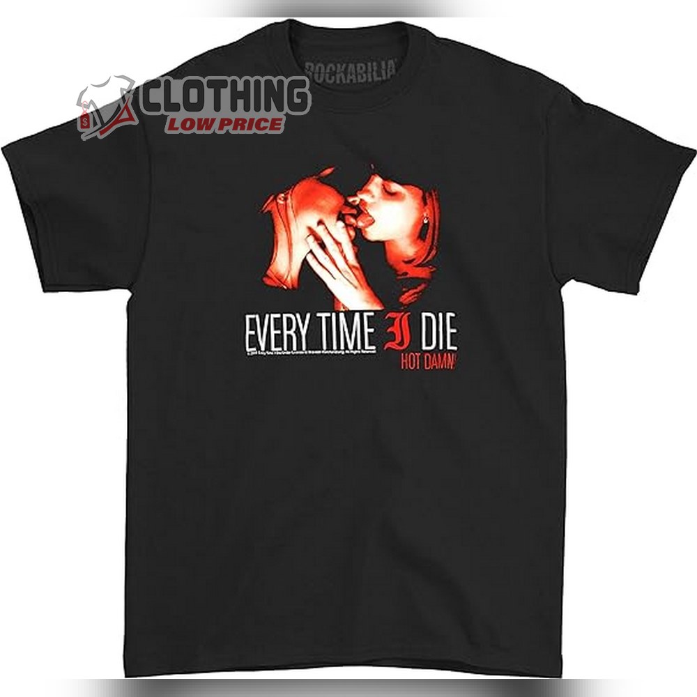 Every Time I Die Song Lyrics Black Shirt, Every Time I Die C++ Merch