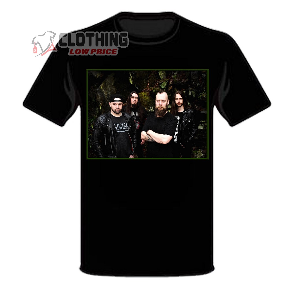 Evile Tour 2024 Merch, Evile Memembers Of Band Poster 2024 Tour T-Shirt