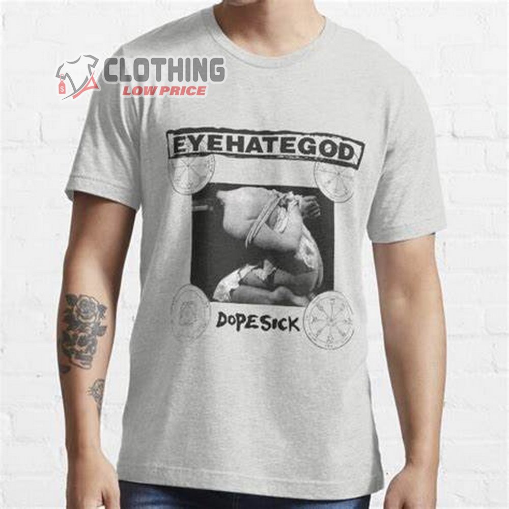 Eyehategod Dopesick Album Trackist Merch, Eyehategod Concert Music White Unisex T-Shirt