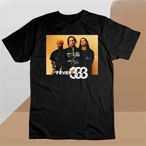 Fever 333 Members Graphic Tee Merch, Fever 333 Music Tour Black Shirt, Fever 333 Concert T-Shirts